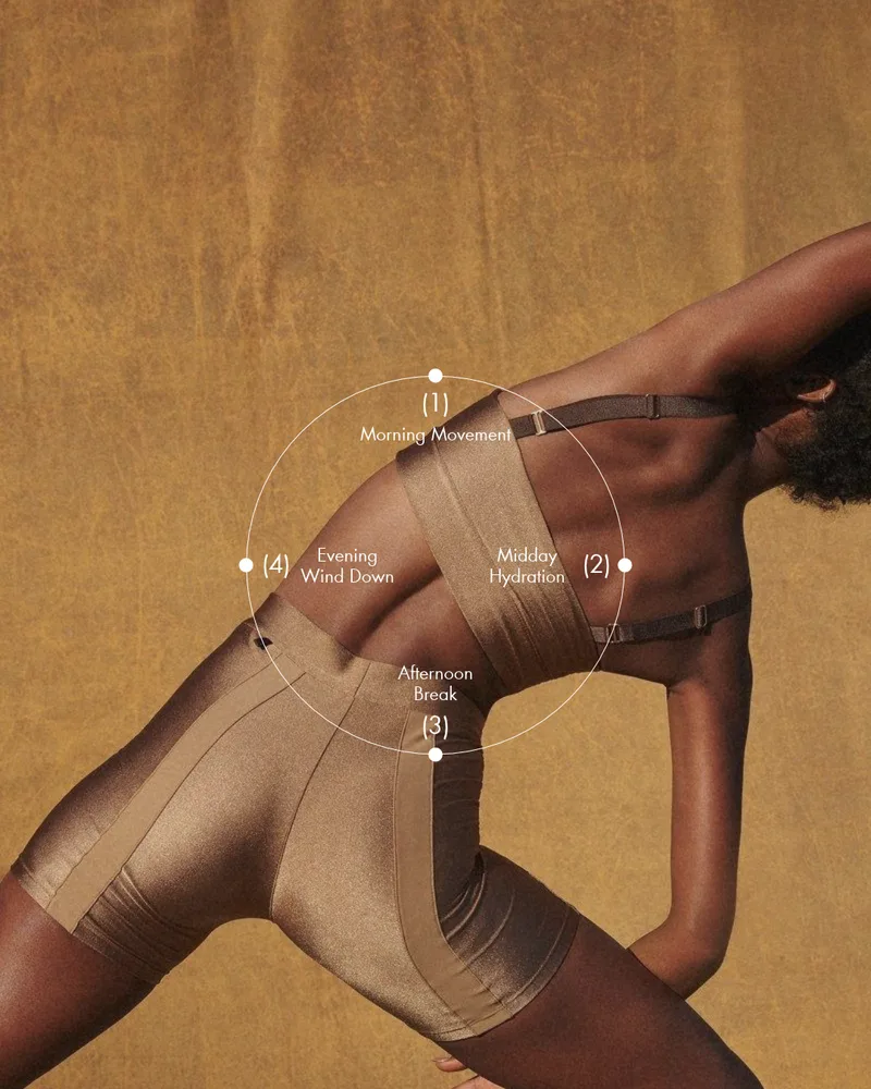 The Editorial Pilates Edit template: daily pilates routine post